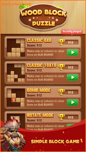 Wood Block Puzzle 2020 screenshot