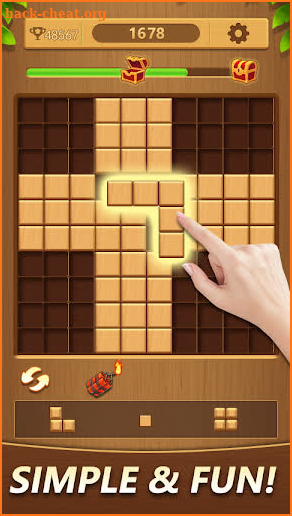 Wood Block Puzzle Game - Block screenshot