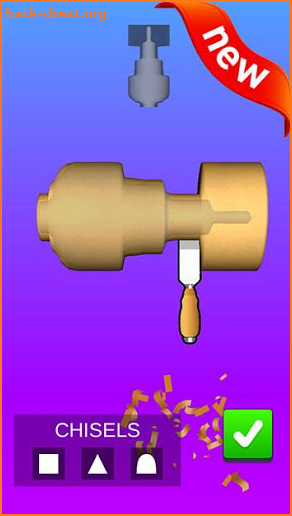 Wood Carving Lathe 3D screenshot