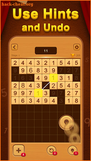 Wood Number - Match Ten Games screenshot