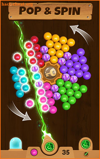 Wood Pop - Spin Bubbles screenshot