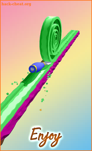 Wood Spiral Roll screenshot