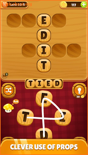 Wood Word Puzzle screenshot