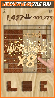 Woodblox Puzzle - Wood Block Wooden Puzzle Game screenshot