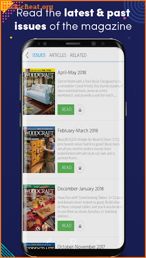 Woodcraft Magazine screenshot