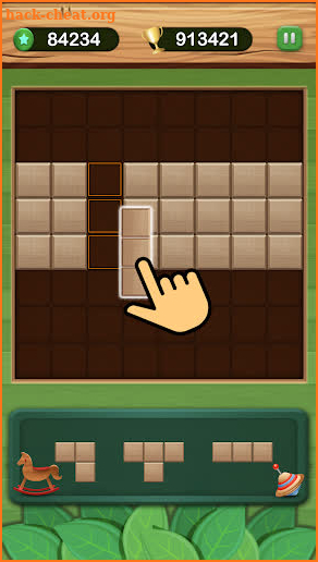 Wooden Block Puzzle Free - Wood Cube Puzzle Game screenshot