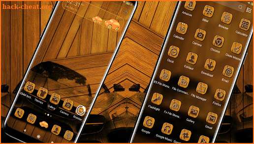 Wooden Car Theme screenshot