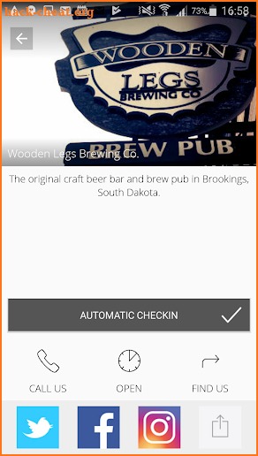 Wooden Legs Brewing Co. screenshot