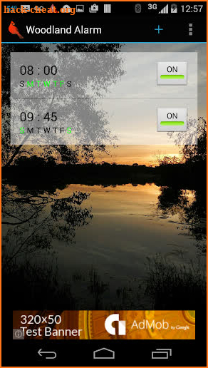 Woodland Alarm Clock screenshot