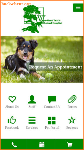 Woodland Trails Animal Hospital screenshot