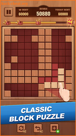 Woody Block - Classic Puzzle screenshot