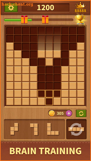 Woody Block Endless PuzzleGame screenshot