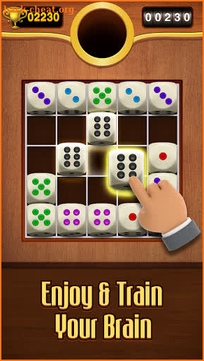 Woody Dice: Dice Merge Puzzle screenshot