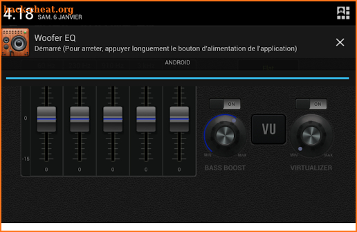 Woofer Equalizer 2018 screenshot