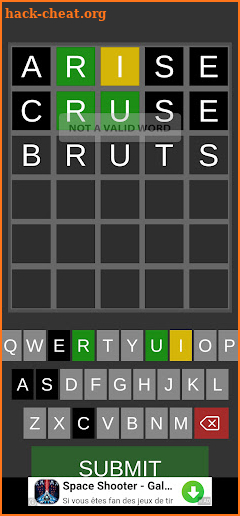 Word 5 letters Puzzle screenshot