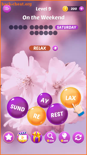 Word Ball Scape screenshot