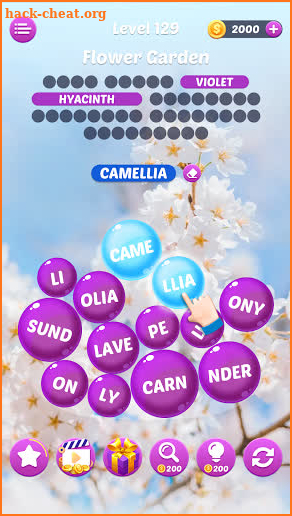 Word Ball Scape screenshot