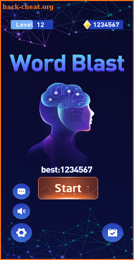 Word Blast-AI powered word game screenshot