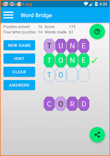 Word Bridge screenshot