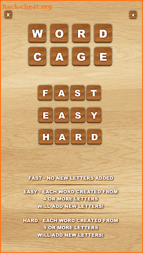 Word Cage PRO screenshot