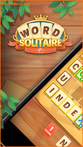 Word Card Solitaire screenshot