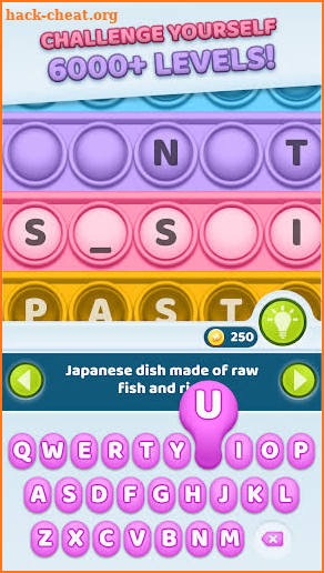 Word Chains: Bubbles screenshot