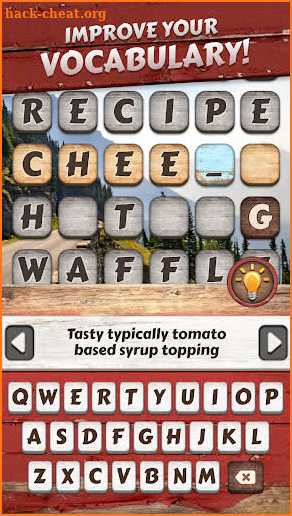 Word Chains: Rustic Wood screenshot