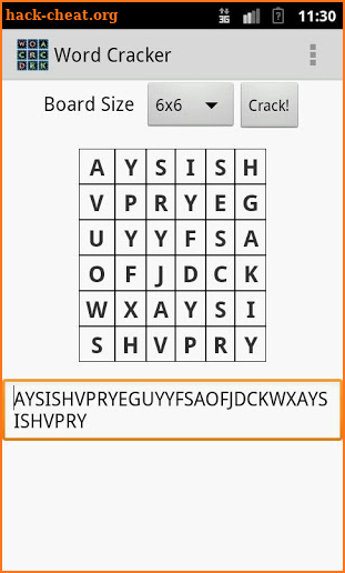 Word Cheats screenshot