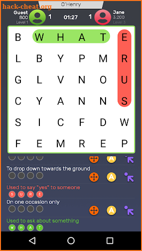 Word Cross Search screenshot