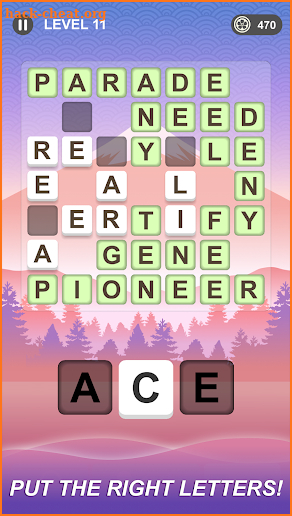 Word Crossing ∙ Crossword Puzzle screenshot