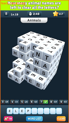 Word Cube Pro screenshot