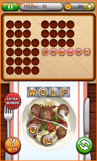 Word Cuisine - Fun Offline Cooking Frenzy screenshot