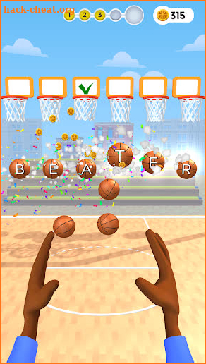 Word Dunks screenshot