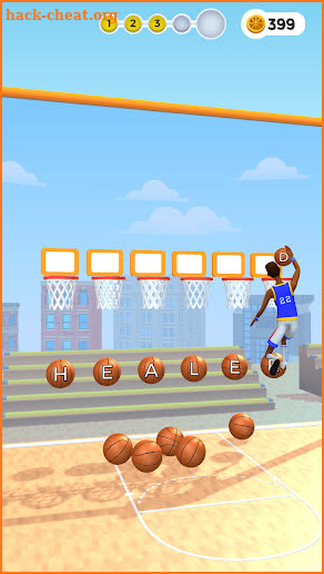 Word Dunks screenshot