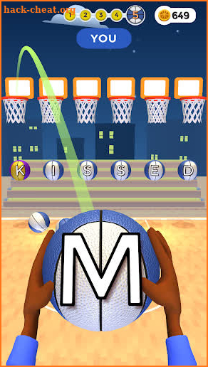 Word Dunks screenshot