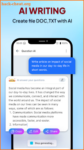 Word Editor - AI Writer screenshot