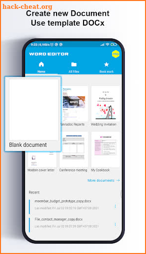 Word Editor: Docx Editor & Viewer screenshot