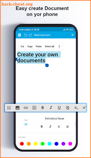 Word Editor: Docx Editor & Viewer screenshot