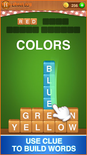 Word Fall - Brain training search word puzzle game screenshot