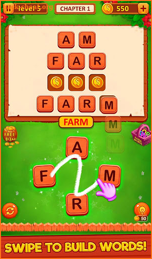 Word Farm - Word Connect Puzzle - Free Word Game screenshot