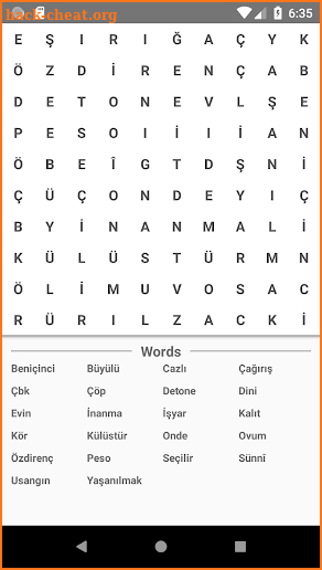 Word Find 2018 screenshot