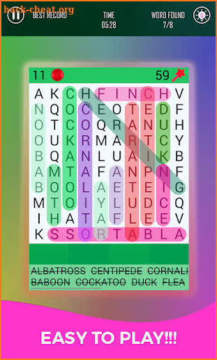 Word Finder Puzzle - Smart Link Word screenshot