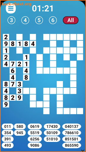 Word Fit Fill-In Crosswords screenshot