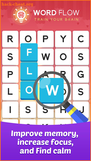 Word Flow : Train Your Brain screenshot