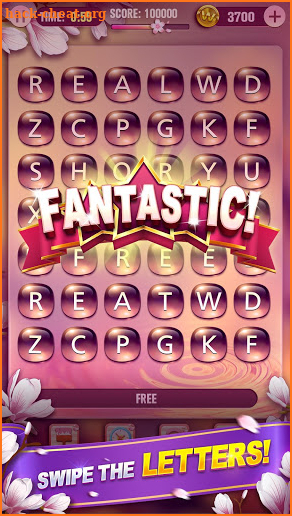 Word Flower: Letter-Link & Crossword Puzzle screenshot