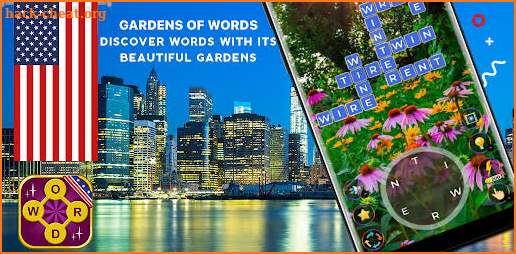 Word Garden word game without internet screenshot