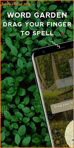 Word Garden word game without internet screenshot