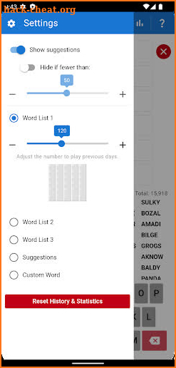 Word Hurdle screenshot