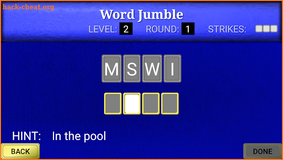 Word Jumble screenshot