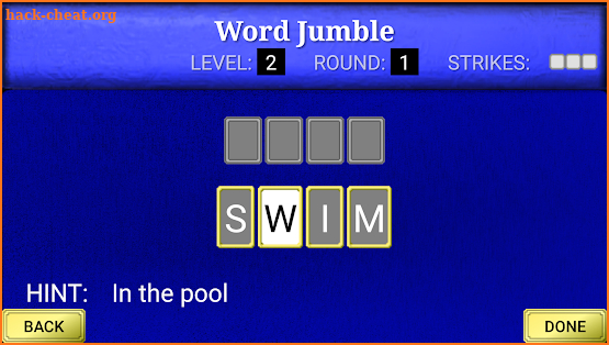 Word Jumble screenshot